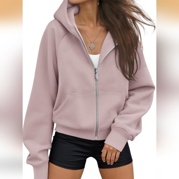 NWT Mauve Hoodie - Picture 2 of 8